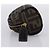 Pouch FENDI Zucca Canvas Marrone Nero Auth 203810 - vista 4
