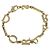 Bracciale Christian Dior Metallo Tono Oro Auth SW2835V