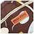 Borsa a tracolla Miu Miu Canvas Brown Gold Auth 197448A Marrone D'oro - vista 18