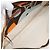 Borsa a tracolla Miu Miu Canvas Brown Gold Auth 197448A Marrone D'oro - vista 19