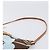 Borsa a tracolla Miu Miu Canvas Brown Gold Auth 197448A Marrone D'oro - vista 8
