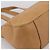 Céline Borsa a tracolla CELINE in pelle beige e oro Auth 203198A D'oro - vista 13