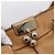 Céline Borsa a tracolla CELINE in pelle beige e oro Auth 203198A D'oro - vista 14
