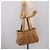 Céline Borsa a tracolla CELINE in pelle beige e oro Auth 203198A D'oro - vista 22
