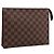 LOUIS VUITTON Damier Ebene Poche Toilette 26 Pouch N47543 LV Auth 202619A