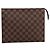 LOUIS VUITTON Damier Ebene Poche Toilette 26 Pouch N47543 LV Auth 202619A - vista 2