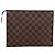 LOUIS VUITTON Damier Ebene Poche Toilette 26 Pouch N47543 LV Auth 202619A - vista 3