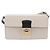 Maison Martin Margiela Maison Margiela Bolsa Horizontal New Rock Couro Branco Prata Auth BA15641V - vista 2