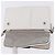 Maison Martin Margiela Maison Margiela Bolsa Horizontal New Rock Couro Branco Prata Auth BA15641V - vista 27