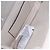 Maison Martin Margiela Maison Margiela Bolsa Horizontal New Rock Couro Branco Prata Auth BA15641V - vista 28
