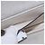 Maison Martin Margiela Maison Margiela Bolsa Horizontal New Rock Couro Branco Prata Auth BA15641V - vista 31