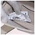 Maison Martin Margiela Maison Margiela Bolsa Horizontal New Rock Couro Branco Prata Auth BA15641V - vista 32