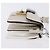 Maison Martin Margiela Maison Margiela Bolsa Horizontal New Rock Couro Branco Prata Auth BA15641V - vista 4