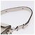 Maison Martin Margiela Maison Margiela Bolsa Horizontal New Rock Couro Branco Prata Auth BA15641V - vista 9