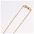 Collana GIVENCHY Metallo Tono Oro Auth SW2848 - vista 13