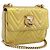 Borsa a tracolla con catena GUCCI in pelle dorata 432581 Auth 200769V D'oro