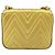 Borsa a tracolla con catena GUCCI in pelle dorata 432581 Auth 200769V D'oro - vista 3