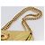 Borsa a tracolla con catena GUCCI in pelle dorata 432581 Auth 200769V D'oro - vista 8