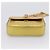 Borsa a tracolla con catena GUCCI in pelle dorata 432581 Auth 200769V D'oro - vista 9