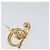 Céline CELINE Ohrringe Metal Gold Tone Auth ka6101 - Ansicht 9