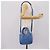 PRADA Handtasche aus Leder 2way Blau Silber authentisch 203202SAM - Ansicht 24