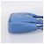 PRADA Handtasche aus Leder 2way Blau Silber authentisch 203202SAM - Ansicht 5