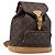 Zaino LOUIS VUITTON Monogram Montsouris MM M51136 LV Auth 202189V Monogramma
