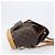 Zaino LOUIS VUITTON Monogram Montsouris MM M51136 LV Auth 202189V Monogramma - vista 3