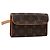 LOUIS VUITTON Monogram Pochette Florentine Waist Bag M51855 LV Auth 203155V Monogramma