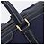 Borsa Boston GUCCI Micro GG Canvas Sherry Line Navy Gold Auth 203400A D'oro Blu navy - vista 14