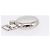 Hermès Charm flacone di profumo HERMES Metallo Argento Auth 203319 - vista 5
