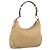 Borsa a tracolla PRADA in pelle beige argento BR3373 Auth am12571V