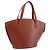 LOUIS VUITTON Borsa Shopping Epi Saint Jacques Brown M52263 LV Auth 199450 Marrone