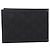 Portafoglio GUCCI GG Canvas Nero 115048 Auth 202719M - vista 3
