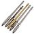 LOUIS VUITTON Set di 3 penne a sfera e 2 matite meccaniche Oro Argento LV Auth 199547
