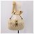 Borsa a mano Miu Miu Matelassé in pelle 2way Ivory Gold Auth 202893A D'oro Crudo - vista 23
