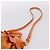 Borsa a mano Miu Miu Vitellolux 2way Orange Gold Auth 197281M D'oro Arancione - vista 11