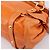 Borsa a mano Miu Miu Vitellolux 2way Orange Gold Auth 197281M D'oro Arancione - vista 15