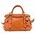 Borsa a mano Miu Miu Vitellolux 2way Orange Gold Auth 197281M D'oro Arancione - vista 2