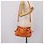 Borsa a mano Miu Miu Vitellolux 2way Orange Gold Auth 197281M D'oro Arancione - vista 24