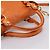 Borsa a mano Miu Miu Vitellolux 2way Orange Gold Auth 197281M D'oro Arancione - vista 8