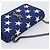 Autre Marque Borsa a tracolla con catena SAINT LAURENT Cassandra Canvas Blue Silver Auth 203616M Argento - vista 6