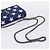 Autre Marque Borsa a tracolla con catena SAINT LAURENT Cassandra Canvas Blue Silver Auth 203616M Argento - vista 7