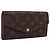 LOUIS VUITTON Monogram Portefeuille Sarah Long Wallet M60531 LV Auth 200688V Monogramma