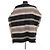 Poncho Isabel Marant de lana marrón XS Castaño - vista 4