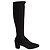 Lk Bennett Eldon black stretch suede boots size 40