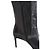 Botas Astrid de cuero negro Lk Bennett - vista 3