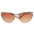 Chloé Sonnenbrille aus Metall braun