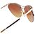 Chloé Sonnenbrille aus Metall braun - Ansicht 3