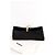 Pochette Valérie Jacquemus in pelle nera Nero - vista 6